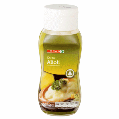 Picture of Molho SPAR Alho Top Down 300gr