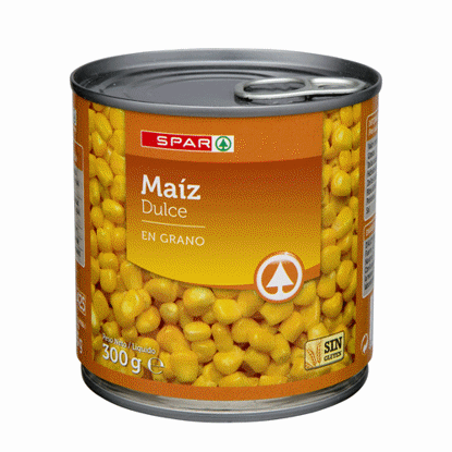 Picture of Milho Doce SPAR Lata 340gr