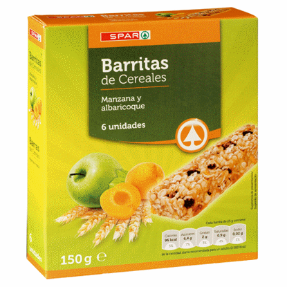 Picture of Barra Cer SPAR Maca Alperce 6un 150gr
