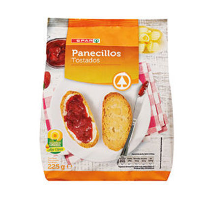 Picture of Pãezinhos SPAR Naturais Torrados 225gr