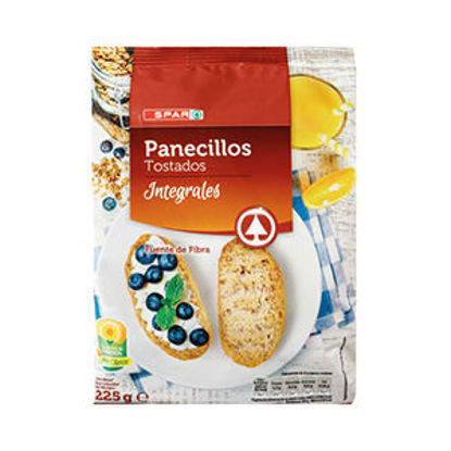 Picture of Pãezinhos SPAR Integrais Torrados 225gr