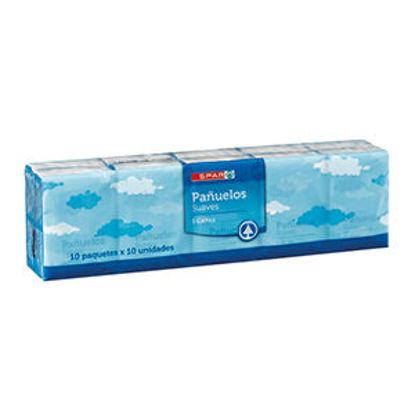 Picture of Lenços Papel SPAR Mini Pack 10