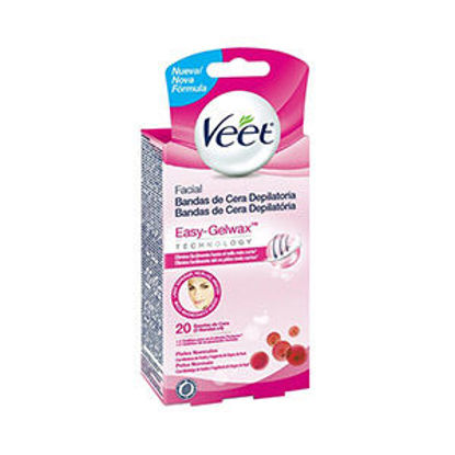 Picture of Bandas Depil VEET Face Pele Normal 20un