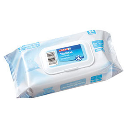 Picture of Toalhitas SPAR Infantis Hipoalergen 64un