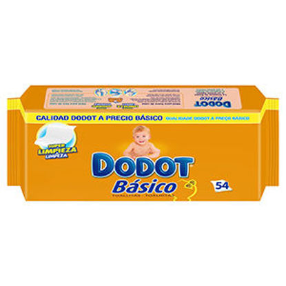 Picture of Toalhitas DODOT Básico 54un