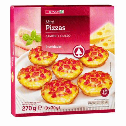 Picture of Mini Pizza SPAR Fiambre 270gr