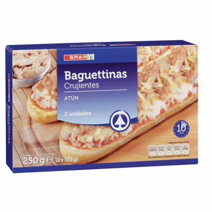 Picture of Baguete SPAR Atum Queijo 2x125gr
