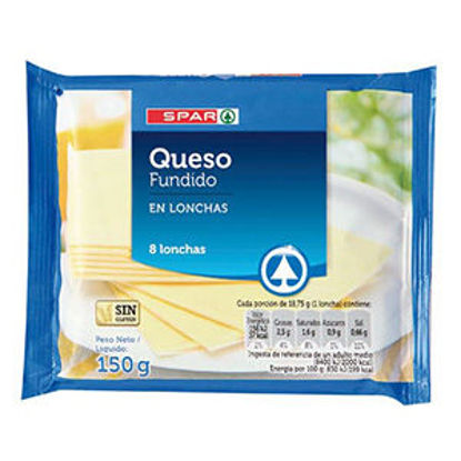 Picture of Queijo SPAR Fundido Fatias 150gr