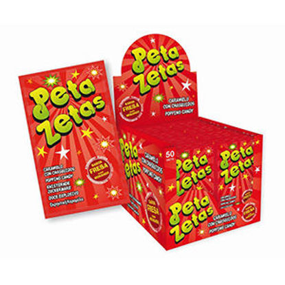Picture of Caramelo Explosivo PETA ZETA Morango 7gr