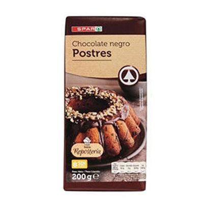 Picture of Choc Culinária SPAR Preto 200gr