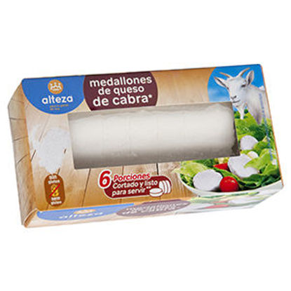 Picture of Queijo Cabra ALTEZA Rolo 6 Porcoes 100gr