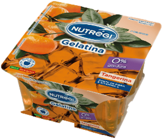 Picture of Gelatina NUTREGI Tangerina 4x100gr