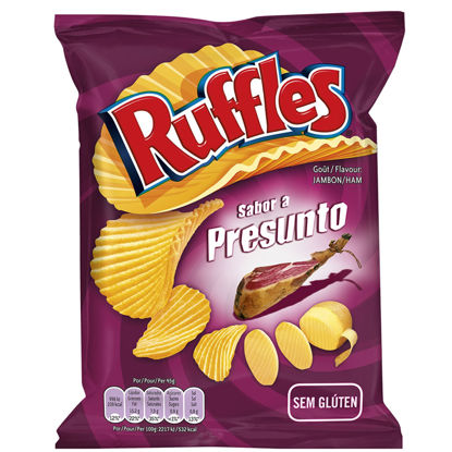 Picture of Bat Frit RUFFLES Presunto 200gr