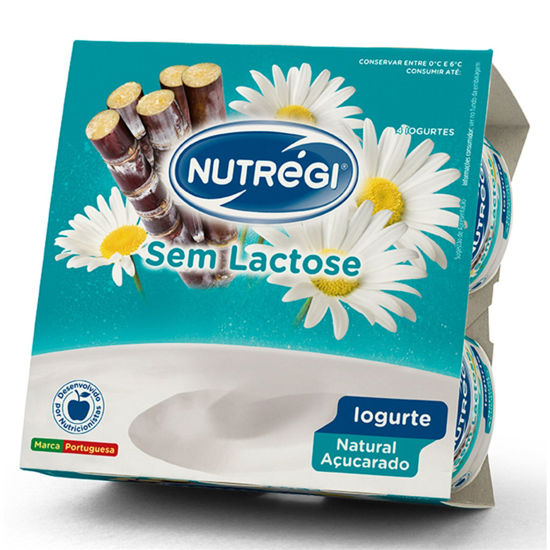 Picture of Iog NUTREGI S/Lactose Nat Açucar 120gr
