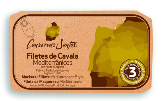 Picture of Filetes CAMPOS SANTOS Cavala Mediterrânico un