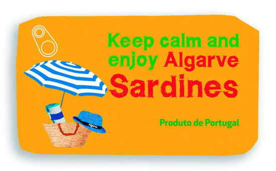 Picture of Sardinhas CAMPOS SANTOS Limão Keep Calm un