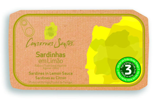 Picture of Sardinhas CAMPOS SANTOS Limão un
