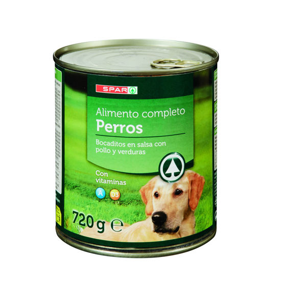 Picture of Alim Cao SPAR Frango Vegetais Lata 720gr