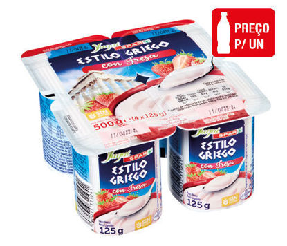 Picture of Iog SPAR Grego C/ Polpa Morango 125gr