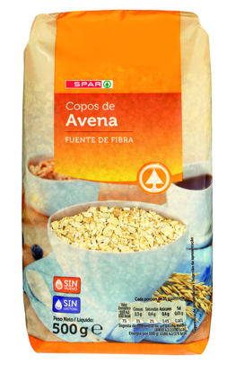 Picture of Flocos SPAR Aveia 500gr