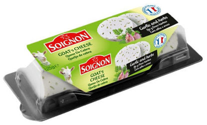 Picture of Queijo SOIGNON Mini Rolo Alho Erv 125gr