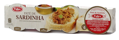 Picture of Patê FIDES Sardinha 4x22gr