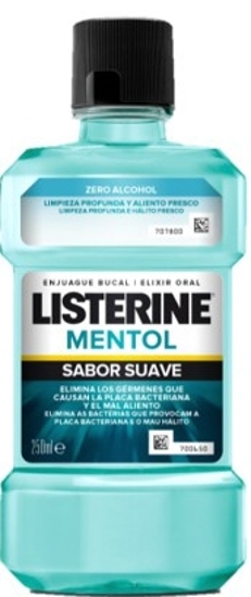 Picture of Elixir LISTERINE Mentol Suave 250ml