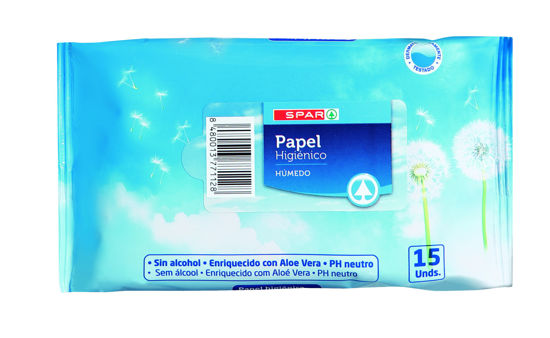 Picture of Papel Hig SPAR Humido 15un