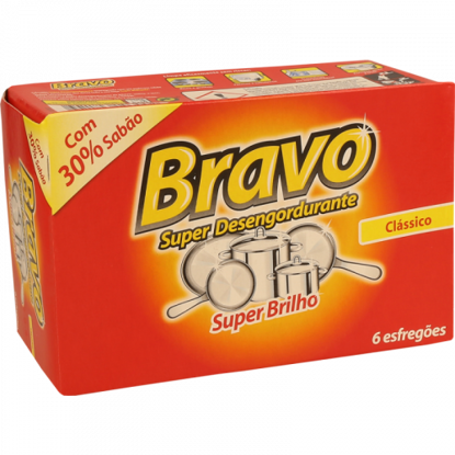 Picture of Esfregão BRAVO Regular 6un