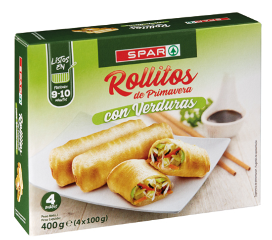Picture of Crepes SPAR Primavera Verduras 4x100gr