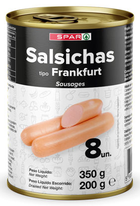 Picture of Salsichas SPAR Frankfurt 8un 200gr