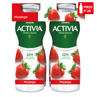 Picture of Iog ACTIVIA Líquido Morango 155gr