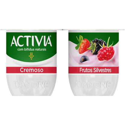 Picture of Iog ACTIVIA Cremoso 0% Fr Silvest 4x120gr