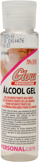 Picture of Gel Maos Desinf GLOW 70% Alcool 70ml