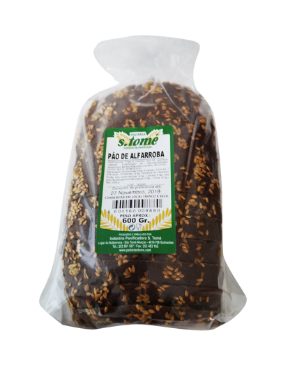Picture of Pao PAD SAO TOME Alfarroba 600gr