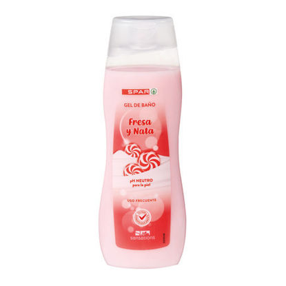 Picture of Gel Banho SPAR Morango Nata 750ml
