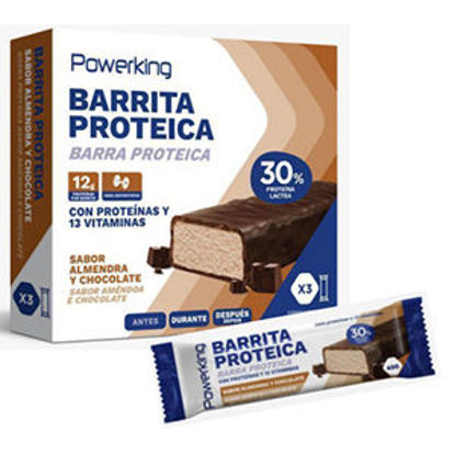 Picture of Barra Prot POWERKING Ame Choc 3x40gr