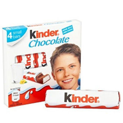 Picture of Choc KINDER Barritas T/4 50gr