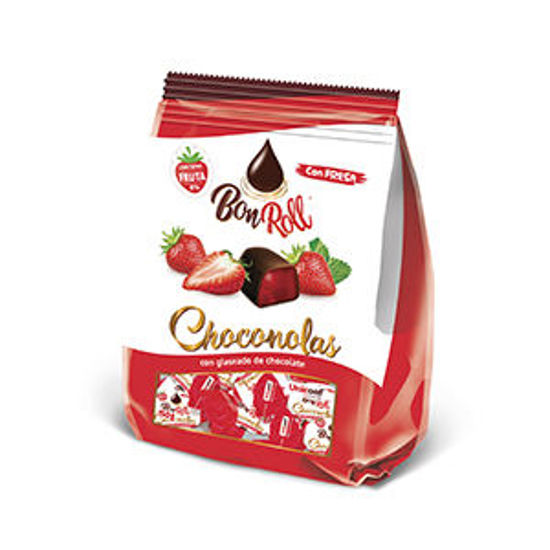 Picture of Caramelo BON ROLL Choco Morango 80gr