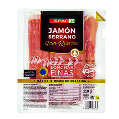 Picture of Presunto SPAR Ser GR Fat Fin +15M 110gr