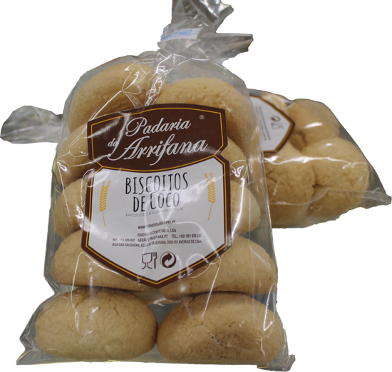 Picture of Biscoitos PADARIA ARRIFANA Coco 250gr