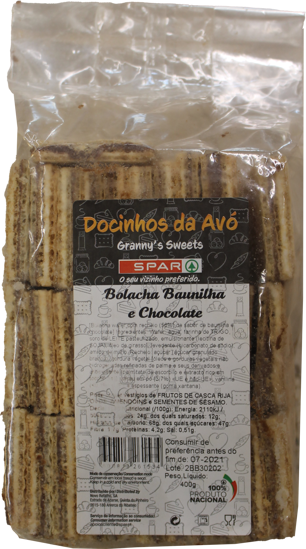 Picture of Bolacha SPAR Baun/Choc 400gr