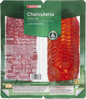 Picture of Salsichao Chouriço SPAR Pack 2x90gr