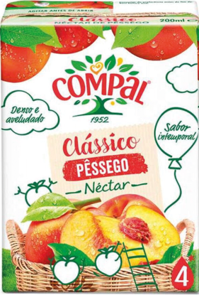 Picture of Néctar COMPAL Clássico Pess Tetra 200ml