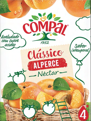 Picture of Néctar COMPAL Class Alperce Tetra 200ml