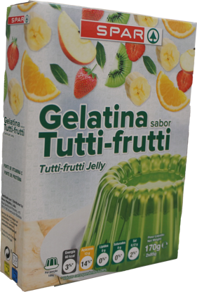 Picture of Gelatina SPAR Tutti Frutti 2x85gr