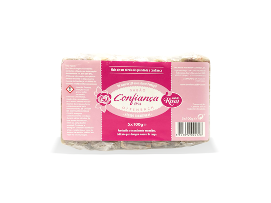 Picture of Sabao CONFIANCA Offenbach Rosa 5x100gr