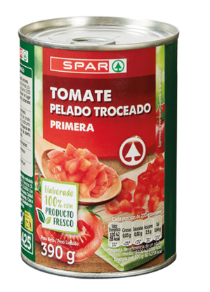 Picture of Tomate SPAR Inteiro Pelado 390gr
