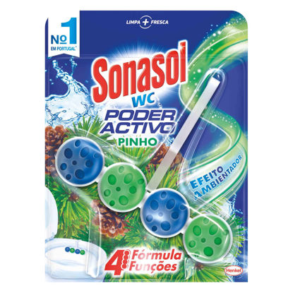Picture of Bloco Sanit SONASOL WC Poderactivo Pinho 50gr