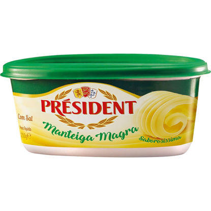 Picture of Manteiga PRESIDENT Magra Meio Sal 250gr
